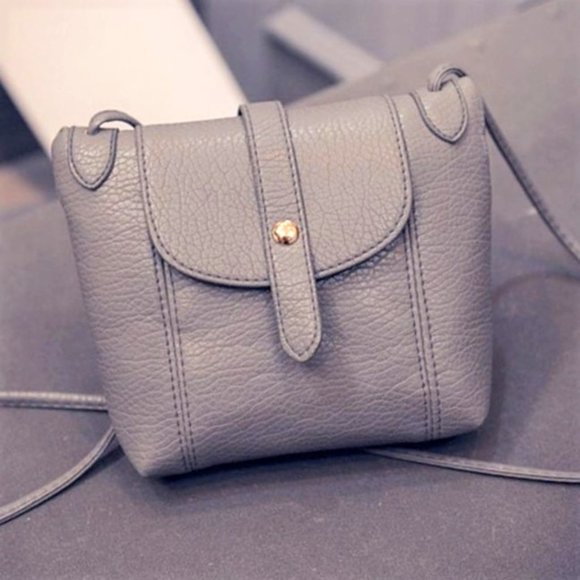Handbags - Grey Cossbody Bag